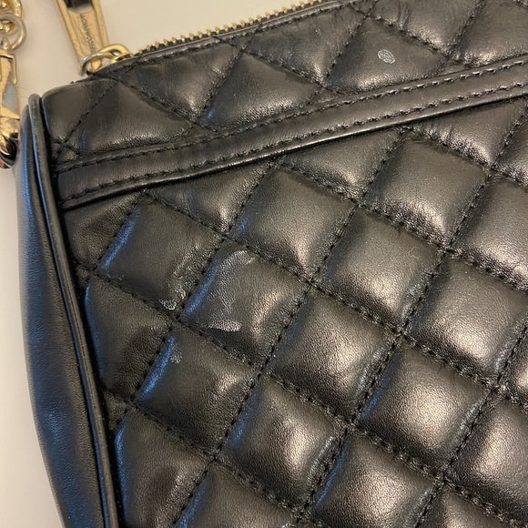 Black quilted Rebecca Minkoff Crossbody - Picture 3 of 3